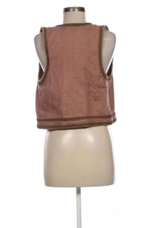 Γυναικείο γιλέκο Unbranded, Μέγεθος M, Χρώμα Καφέ, Τιμή 19,95 €