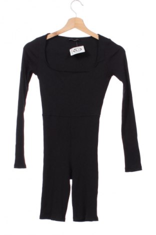 Damski krótki kombinezon Bershka, Rozmiar XS, Kolor Czarny, Cena 89,98 zł
