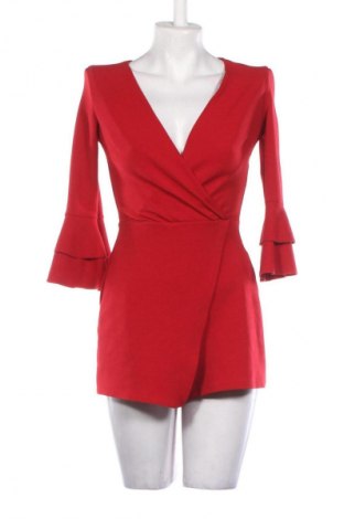 Dámská krátka kombinéza  Bershka, Veľkosť S, Farba Červená, Cena  20,03 €