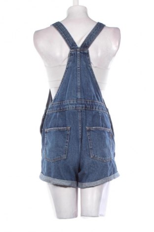 Дамски къс гащеризон Bershka, Размер S, Цвят Син, Цена 39,14 лв.