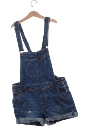 Női rövid overál Bershka, Méret XXS, Szín Kék, Ár 7 800 Ft