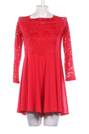 Дамски къс гащеризон Fb Sister, Размер XL, Цвят Червен, Цена 25,67 лв.