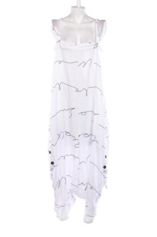 Damski krótki kombinezon Kekoo, Rozmiar 5XL, Kolor Biały, Cena 110,34 zł
