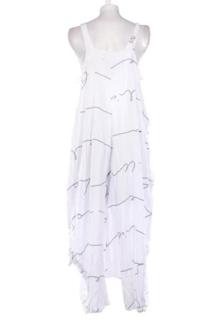 Damski krótki kombinezon Kekoo, Rozmiar 5XL, Kolor Biały, Cena 110,34 zł