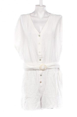 Női rövid overál Mango, Méret XXL, Szín Fehér, Ár 14 172 Ft
