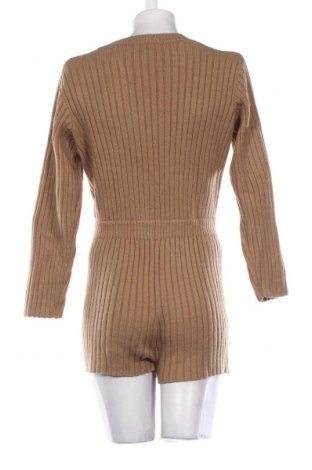 Damski krótki kombinezon Zara, Rozmiar M, Kolor Beżowy, Cena 85,99 zł