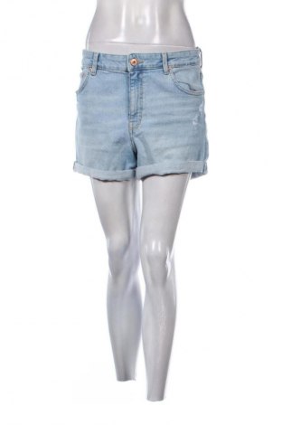 Pantaloni scurți de femei Bershka, Mărime M, Culoare Albastru, Preț 50,00 Lei