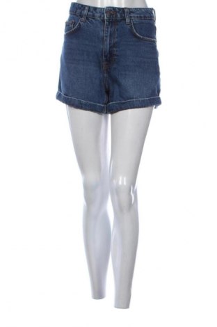 Damskie szorty Bershka, Rozmiar S, Kolor Niebieski, Cena 35,99 zł