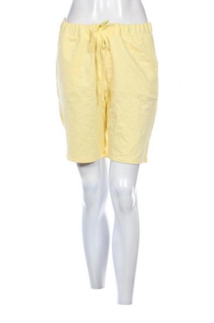 Pantaloni scurți de femei LC Waikiki, Mărime L, Culoare Galben, Preț 103,00 Lei