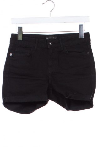 Дамски къс панталон LCW, Размер XS, Цвят Черен, Цена 15,99 лв.