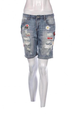 Дамски къс панталон Miss Bonbon, Размер L, Цвят Син, Цена 19,00 лв.