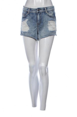 Дамски къс панталон Pieces, Размер M, Цвят Син, Цена 16,99 лв.