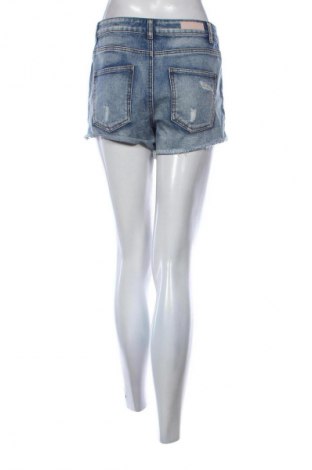 Дамски къс панталон Pieces, Размер M, Цвят Син, Цена 16,99 лв.