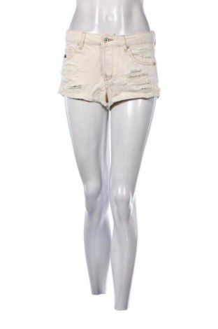 Damskie szorty Pull&Bear, Rozmiar S, Kolor ecru, Cena 29,99 zł