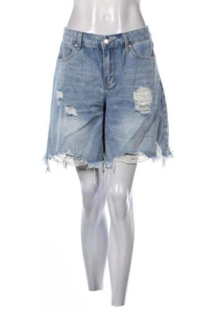 Дамски къс панталон SHEIN, Размер M, Цвят Син, Цена 19,55 лв.