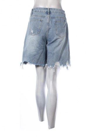 Дамски къс панталон SHEIN, Размер M, Цвят Син, Цена 19,55 лв.