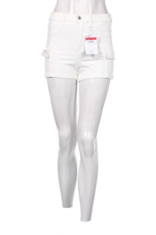 Damskie szorty Sinsay, Rozmiar S, Kolor ecru, Cena 57,99 zł