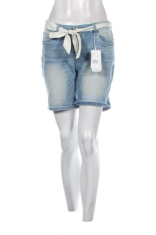 Дамски къс панталон Timezone, Размер M, Цвят Син, Цена 25,99 лв.