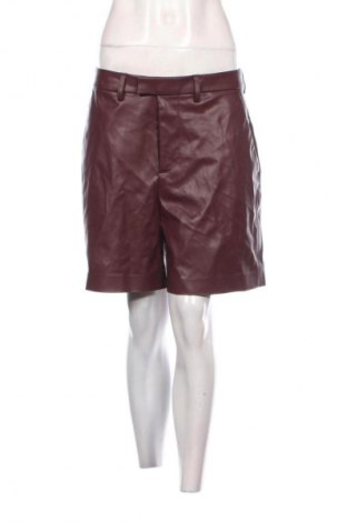 Pantaloni scurți de femei Zara, Mărime M, Culoare Roșu, Preț 51,45 Lei