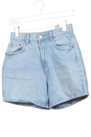 Дамски къс панталон Zara, Размер XS, Цвят Син, Цена 16,00 лв.