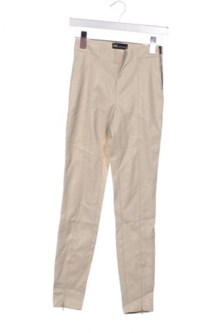 Damen Leggings Zara, Größe XS, Farbe Beige, Preis € 9,99