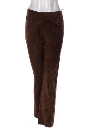 Γυναικείο παντελόνι δερμάτινο TCM, Μέγεθος S, Χρώμα Καφέ, Τιμή 54,81 €