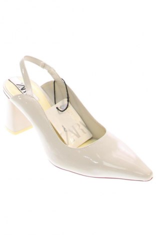 Dámské boty  Zara, Velikost 39, Barva Krémová, Cena  886,00 Kč