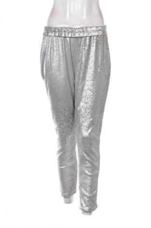 Дамски панталон BSB Collection, Размер M, Цвят Сребрист, Цена 27,99 лв.