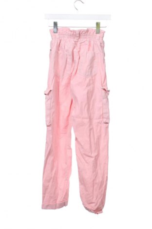 Дамски панталон Bershka, Размер XS, Цвят Розов, Цена 15,99 лв.