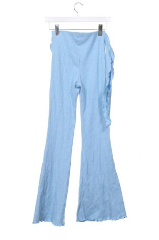 Дамски панталон Bershka, Размер XS, Цвят Син, Цена 29,00 лв.