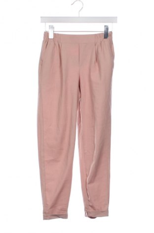Dámské kalhoty  Bershka, Velikost XS, Barva Růžová, Cena  314,00 Kč