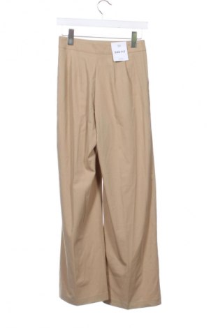 Damenhose Bershka, Größe XS, Farbe Beige, Preis 25,94 €
