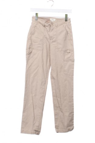 Damskie spodnie H&M, Rozmiar XS, Kolor Beżowy, Cena 67,00 zł
