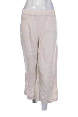 Дамски панталон H&M, Размер S, Цвят Бежов, Цена 28,88 лв.