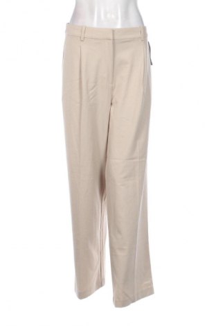 Дамски панталон H&M, Размер L, Цвят Бежов, Цена 46,00 лв.