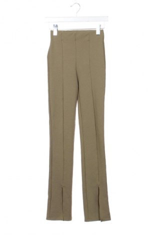 Damskie spodnie H&M, Rozmiar XXS, Kolor Zielony, Cena 43,99 zł