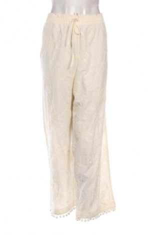 Dámske nohavice H&M, Veľkosť L, Farba Kremová, Cena  23,52 €