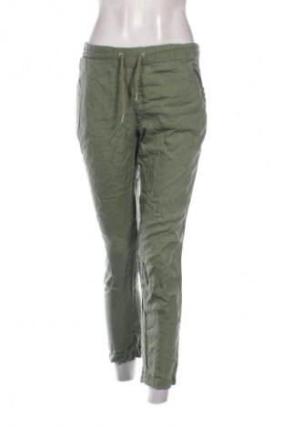 Дамски панталон H&M L.O.G.G., Размер S, Цвят Зелен, Цена 29,00 лв.