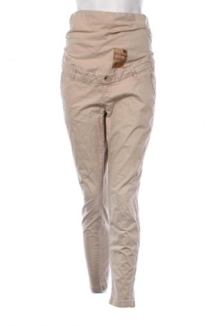 Дамски панталон H&M Mama, Размер M, Цвят Бежов, Цена 28,88 лв.