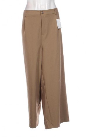Дамски панталон Kiabi, Размер 5XL, Цвят Бежов, Цена 50,31 лв.