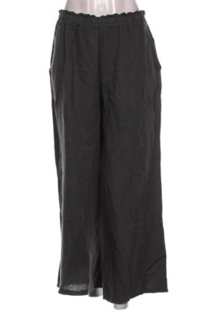 Дамски панталон Le Monde Du Lin, Размер XL, Цвят Сив, Цена 117,99 лв.