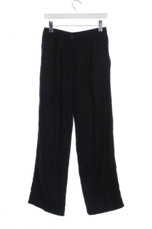 Дамски панталон Massimo Dutti, Размер XS, Цвят Черен, Цена 37,99 лв.