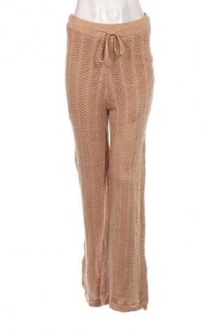 Damskie spodnie Paper Heart, Rozmiar S, Kolor Brązowy, Cena 60,99 zł