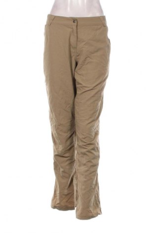 Дамски панталон Salomon, Размер XL, Цвят Бежов, Цена 69,99 лв.