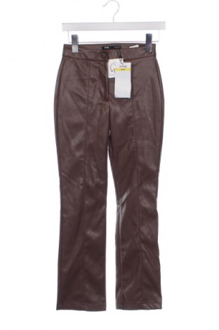 Damskie spodnie Sinsay, Rozmiar XXS, Kolor Brązowy, Cena 107,86 zł