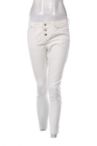 Дамски панталон Springfield, Размер M, Цвят Екрю, Цена 23,99 лв.