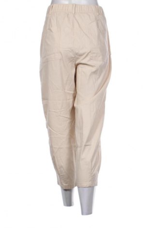 Damskie spodnie Zara, Rozmiar L, Kolor Beżowy, Cena 62,11 zł
