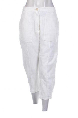 Dámské kalhoty  Zara, Velikost L, Barva Bílá, Cena  342,00 Kč
