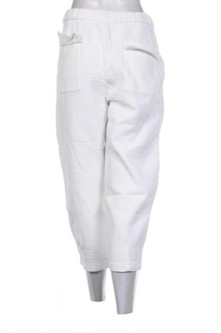 Dámské kalhoty  Zara, Velikost L, Barva Bílá, Cena  342,00 Kč