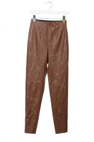 Damenhose Zara, Größe XS, Farbe Braun, Preis € 13,80